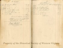 Account Book of Gustavus Sedon