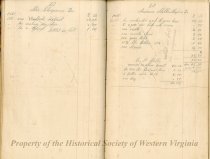 Account Book of Gustavus Sedon