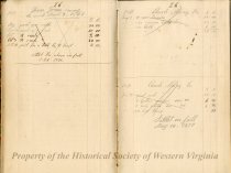 Account Book of Gustavus Sedon