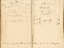 Account Book of Gustavus Sedon