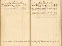 Account Book of Gustavus Sedon