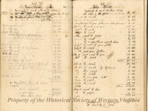 Account Book of Gustavus Sedon