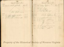 Account Book of Gustavus Sedon