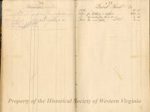 Account Book of Gustavus Sedon