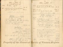 Account Book of Gustavus Sedon