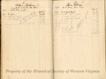 Account Book of Gustavus Sedon