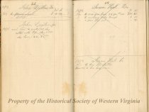 Account Book of Gustavus Sedon