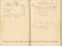 Account Book of Gustavus Sedon