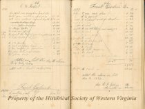 Account Book of Gustavus Sedon