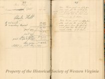 Account Book of Gustavus Sedon