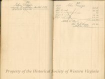 Account Book of Gustavus Sedon