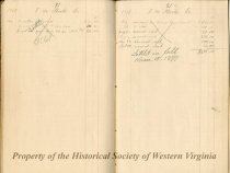 Account Book of Gustavus Sedon