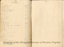 Account Book of Gustavus Sedon