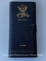 Leather Folding Case For Honorable Discharge Papers
