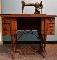 Elgin treadle sewing machine