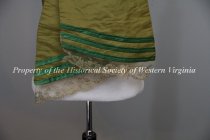 close up on flap embellishments