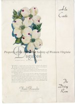 Hotel Roanoke Dogwood Menu