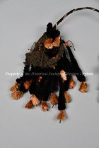 Bonnet and Victorian Tassled Headpiece