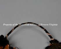 Bonnet and Victorian Tassled Headpiece