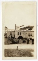 Photo of Airplane Crash Into House