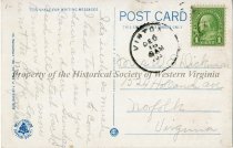 Crystal Springs, Roanoke Water Supply postcard