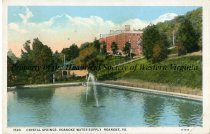 Crystal Springs, Roanoke Water Supply postcard