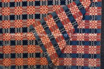 "Lewis' Knot" Overshot Coverlet