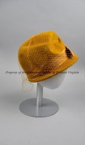 Yellow Felt Hat