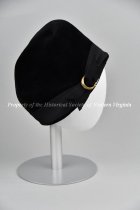Black fur felt hat