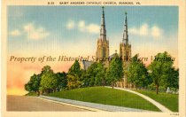St. Andrews Catholic Church postcard