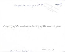 Campbell Avenue Looking East From 1st Street SW, circa 1940's