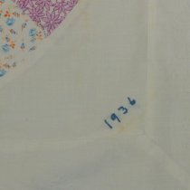 Noah K. & Muriel Taylor Mack's wedding quilt, 1936