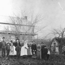 Jacob & Fannie Overdorf Moyer farm, Upper Salford Twp., ca. 1891