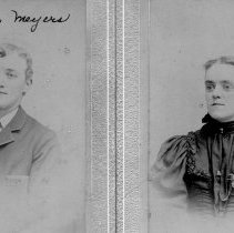 Edwin & Lizzie Meyers Meyers, ca. 1900
