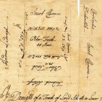 Peter Freed survey, 1756