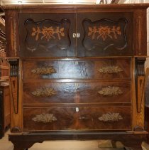 Jacob L. Moyer's desk & chest-of-drawers, circa 1817
