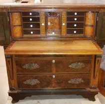 Jacob L. Moyer's desk & chest-of-drawers, circa 1817