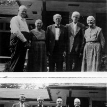 Photos from an Alderfer family reunion, ca. 1962