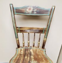 Chair painted by Henry D. Hagey, 1911