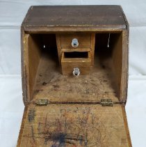 Slant-top toy desk from Freed-Schueck family