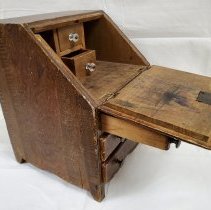 Slant-top toy desk from Freed-Schueck family