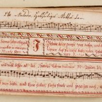 Abraham Geissinger's manuscript tunebook, 1810