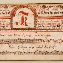 Abraham Geissinger's manuscript tunebook, 1810