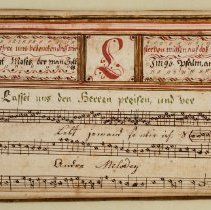 Abraham Geissinger's manuscript tunebook, 1810