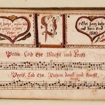 Abraham Geissinger's manuscript tunebook, 1810