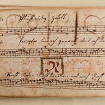 Abraham Geissinger's manuscript tunebook, 1810