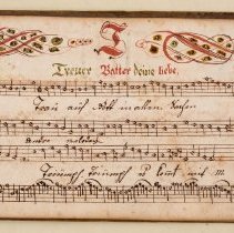 Abraham Geissinger's manuscript tunebook, 1810