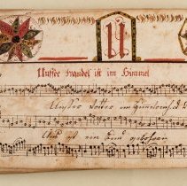 Abraham Geissinger's manuscript tunebook, 1810