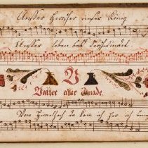 Abraham Geissinger's manuscript tunebook, 1810
