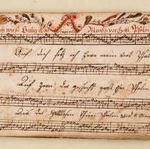 Abraham Geissinger's manuscript tunebook, 1810
